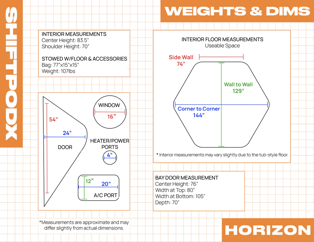 ShiftPod Dimensions